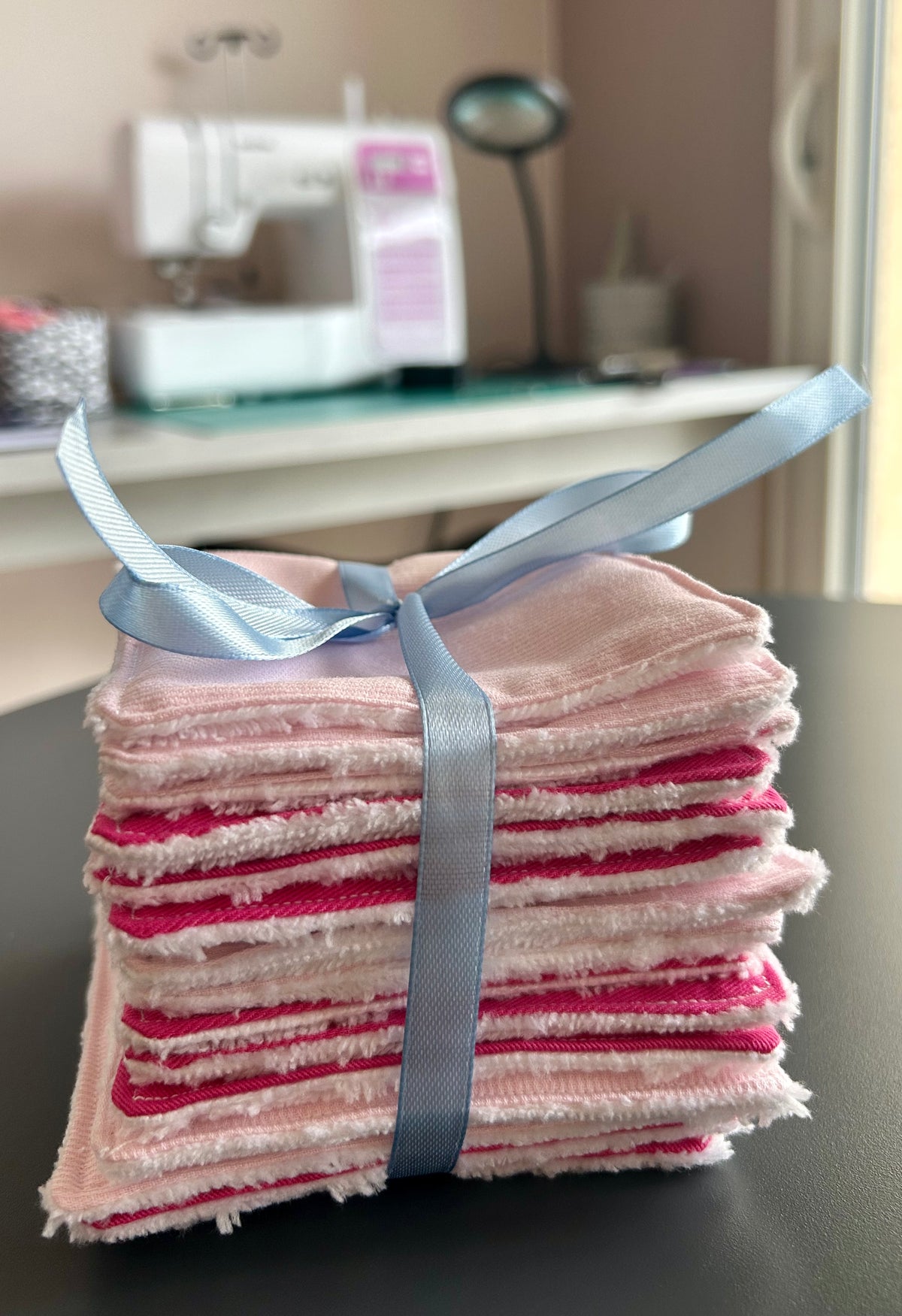 12 lingettes démaquillantes lavables – ultra douces