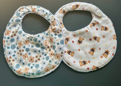 Bavoir naissance 0-6 mois – tout en douceur