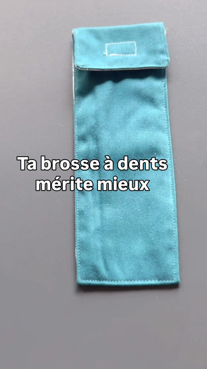 Étui brosse à dents nomade – propre et protégée partout